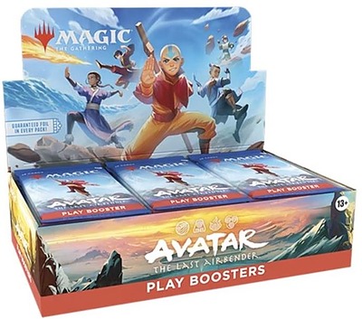 Einfach und sicher online bestellen: MTG - Avatar- the Last Airbender Play Booster in Österreich kaufen.