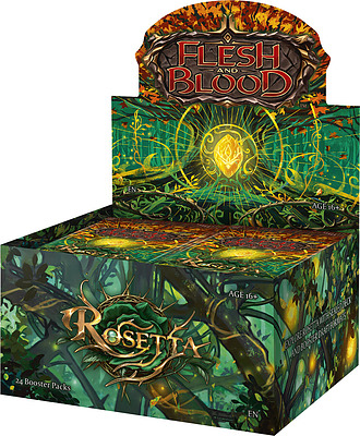 Einfach und sicher online bestellen: Flesh & Blood - Rosetta Booster Display (EN) in Österreich kaufen.