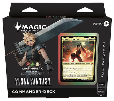Einfach und sicher online bestellen: MTG - Final Fantasy Commander Deck Cloud (DE) in Österreich kaufen.