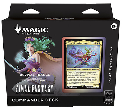 Einfach und sicher online bestellen: MTG - Final Fantasy Commander Deck Terra (EV) in Österreich kaufen.