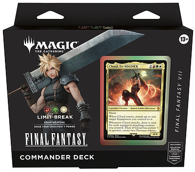 Einfach und sicher online bestellen: MTG - Final Fantasy Commander Deck Cloud (EV) in Österreich kaufen.