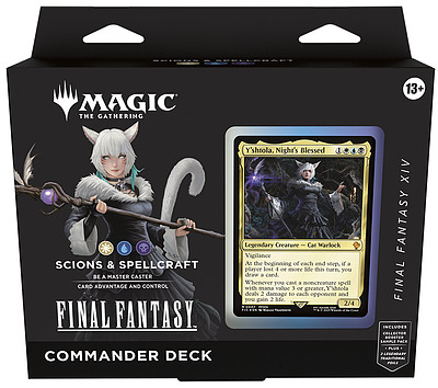 Einfach und sicher online bestellen: MTG - Final Fantasy Commander Deck Y'shtola (EV) in Österreich kaufen.
