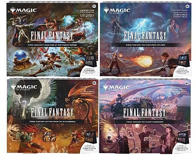 Einfach und sicher online bestellen: MTG - Final Fantasy Scene Box Display (EN) in Österreich kaufen.