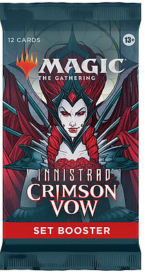 Einfach und sicher online bestellen: MTG Innistrad: Crimson Vow Set Booster in Österreich kaufen.