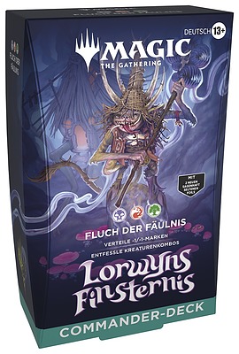 Einfach und sicher online bestellen: MTG - Lorwyns Finsternis Commander Deck in Österreich kaufen.