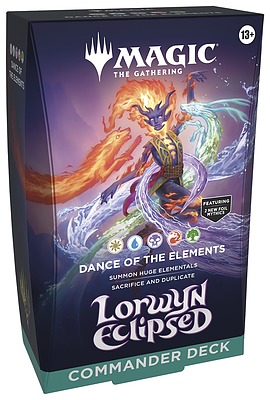 Einfach und sicher online bestellen: MTG - Lorwyn Eclipsed Commander Deck in Österreich kaufen.