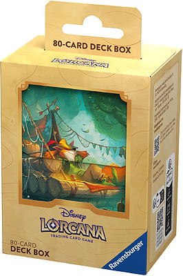 Einfach und sicher online bestellen: Lorcana Deck Box Kapitel 3 Robin Hood in Österreich kaufen.