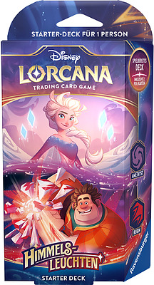 Einfach und sicher online bestellen: Lorcana Kapitel 5 Starter Deck Amethyst & Rubin in Österreich kaufen.