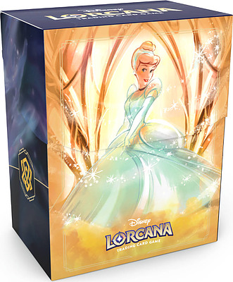 Einfach und sicher online bestellen: Lorcana Kapitel 7 Deck Box Cinderella in Österreich kaufen.