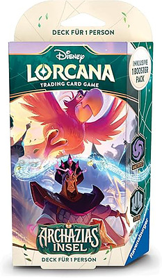 Einfach und sicher online bestellen: Lorcana Kapitel 7 Starter Deck Amethyst Stahl (DE) in Österreich kaufen.