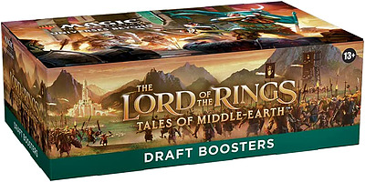 Einfach und sicher online bestellen: MTG Lord of the Rings Draft Booster Display in Österreich kaufen.
