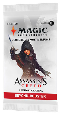 Einfach und sicher online bestellen: MTG - Assassins Creed Beyond Booster (DE) in Österreich kaufen.