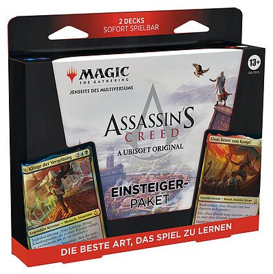 Einfach und sicher online bestellen: MTG - Assassins Creed Starter Kit (DE) in Österreich kaufen.