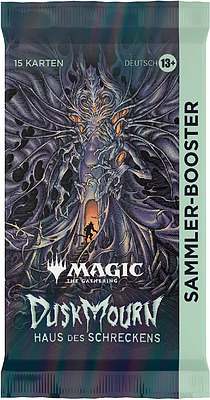 Einfach und sicher online bestellen: MTG - Duskmourn Collectors Booster DE in Österreich kaufen.