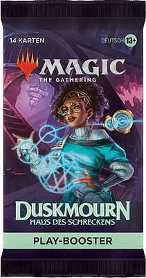 Einfach und sicher online bestellen: MTG - Duskmourn Play Booster DE in Österreich kaufen.