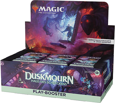 Einfach und sicher online bestellen: MTG - Duskmourn Play Booster Display DE in Österreich kaufen.