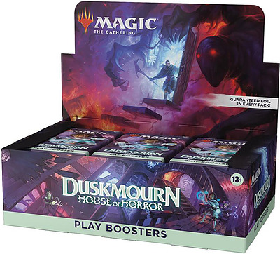 Einfach und sicher online bestellen: MTG - Duskmourn Play Booster Display EN in Österreich kaufen.