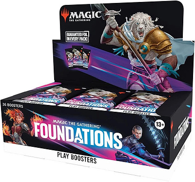 Einfach und sicher online bestellen: MTG - Foundations Play Booster Display EN in Österreich kaufen.