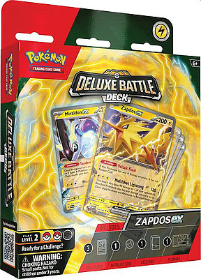 Einfach und sicher online bestellen: Pokemon Deluxe Battle Deck Mrz 2024 Zapdos in Österreich kaufen.