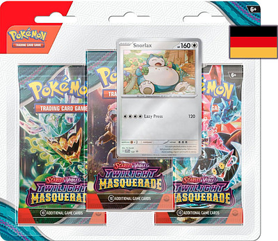 Einfach und sicher online bestellen: Pokemon Karmesin & Purpur 6.0 Blister 3-Pack Dis. in Österreich kaufen.