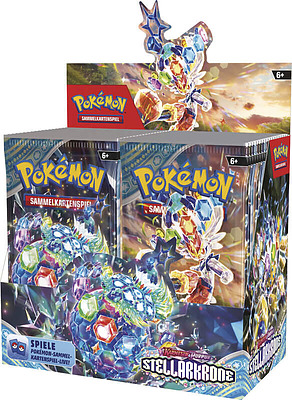 Einfach und sicher online bestellen: Pokemon Karmesin & Purpur 7.0 Booster Display in Österreich kaufen.