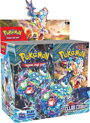 Einfach und sicher online bestellen: Pokemon Karmesin & Purpur 7.0 Booster Display EN in Österreich kaufen.