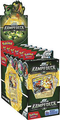 Einfach und sicher online bestellen: Pokemon EX-Kampfdeck Oktober 2024 gemischt in Österreich kaufen.