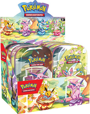 Einfach und sicher online bestellen: Pokemon Karmesin & Purpur 8.5 Mini-Tin Display in Österreich kaufen.