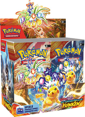 Einfach und sicher online bestellen: Pokemon Karmesin & Purpur 8.0 Booster Display in Österreich kaufen.