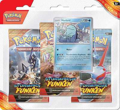 Einfach und sicher online bestellen: Pokemon Karmesin & Purpur 8.0 Blister 3-Pack in Österreich kaufen.