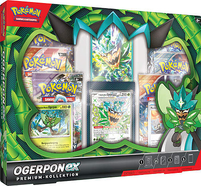 Einfach und sicher online bestellen: Pokemon Ogerpon EX-Kollektion Nov. 2024 in Österreich kaufen.