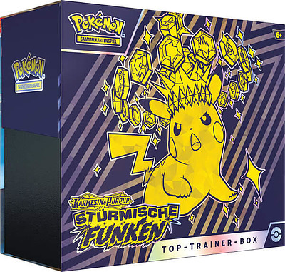 Einfach und sicher online bestellen: Pokemon Karmesin & Purpur 8.0 Top-Trainer Box in Österreich kaufen.