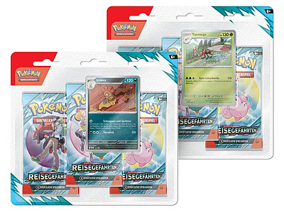 Einfach und sicher online bestellen: Pokemon Karmesin & Purpur 9.0 3-Pack Blister in Österreich kaufen.