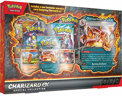 Einfach und sicher online bestellen: Pokemon Charizard EX Special Collection in Österreich kaufen.