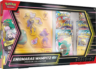 Einfach und sicher online bestellen: Pokemon Enigmaras Wampitz-EX Premium-Kollektion in Österreich kaufen.