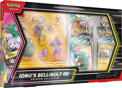 Einfach und sicher online bestellen: Pokemon Iono's Bellibolt EX Premium Collection in Österreich kaufen.