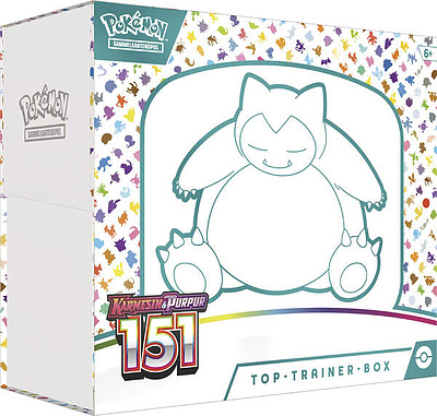 Einfach und sicher online bestellen: Pokemon Karmesin & Purpur 3.5 Top Trainer Box DE in Österreich kaufen.