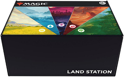 Einfach und sicher online bestellen: MTG - Tarkir: Dragonstorm Land Station Display EN in Österreich kaufen.