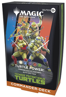 Einfach und sicher online bestellen: MTG - TMNT Commander Display (DE) in Österreich kaufen.