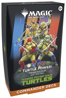 Einfach und sicher online bestellen: MTG - TMNT Commander Display (EN) in Österreich kaufen.
