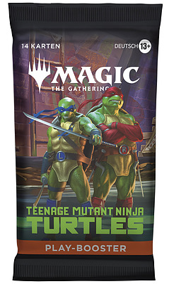 Einfach und sicher online bestellen: MTG - TMNT Play Booster Pack DE in Österreich kaufen.