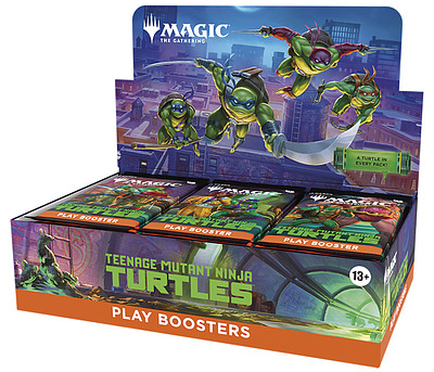 Einfach und sicher online bestellen: MTG - TMNT Play Booster Display DE in Österreich kaufen.