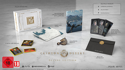 Einfach und sicher online bestellen: Crimson Desert Deluxe Edition (CiB) in Österreich kaufen.