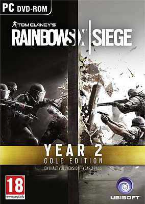 Einfach und sicher online bestellen: Tom Clancys Rainbow Six: Siege Gold Year 2 (AT) in Österreich kaufen.