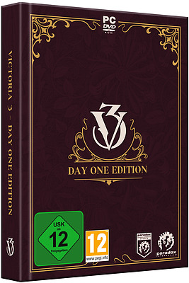 Einfach und sicher online bestellen: Victoria 3 Day One Edition in Österreich kaufen.
