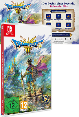 Einfach und sicher online bestellen: Dragon Quest 3 HD-2D Remake + 6 Boni in Österreich kaufen.