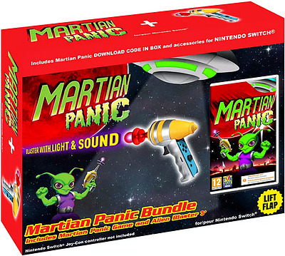 Einfach und sicher online bestellen: Martian Panic Bundle inkl. Alien Blaster in Österreich kaufen.