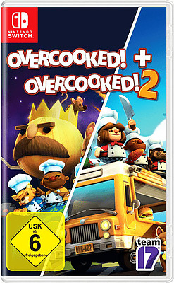 Einfach und sicher online bestellen: Overcooked + Overcooked 2 Double Pack in Österreich kaufen.