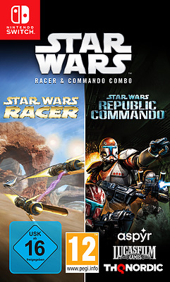 Einfach und sicher online bestellen: Star Wars Racer & Commando Combo in Österreich kaufen.