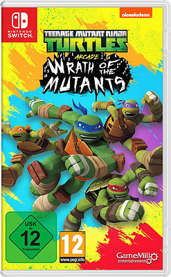Einfach und sicher online bestellen: TMNT Arcade: Wrath of the Mutants in Österreich kaufen.